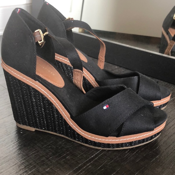 Tommy Hilfiger Shoes - Tommy Hilfiger wedged, never used!